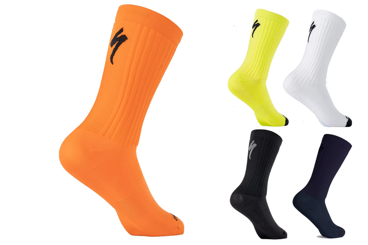 Specialized Hydrogen Aero Tall Road 2024, calcetines aerodinámicos VaporRize™