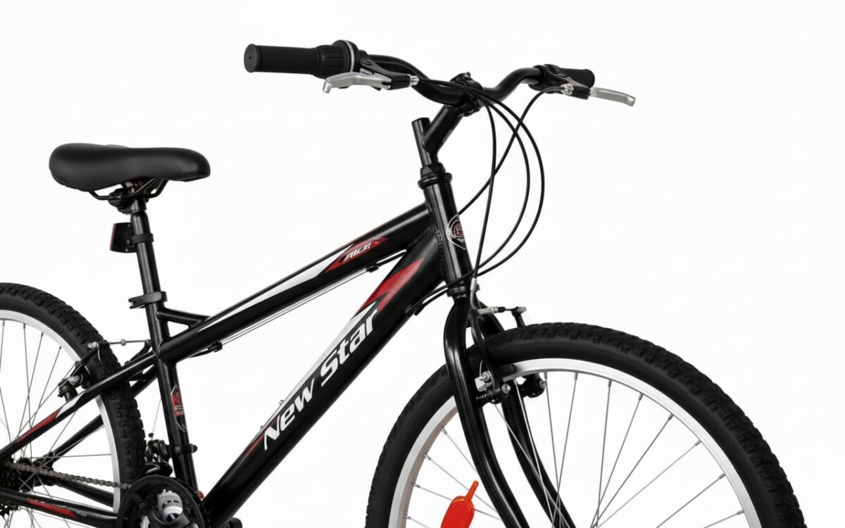 New Star 24" – Bici infantil de montaña 18V con V‑Brake y ruedas de aluminio