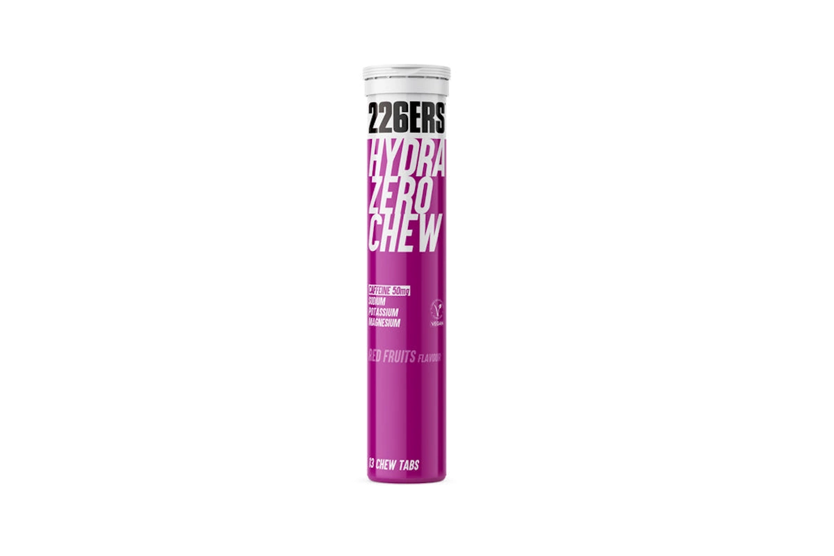 "Tubos HYDRAZERO Chew Salts 226ERS sabor frutos rojos con cafeina"