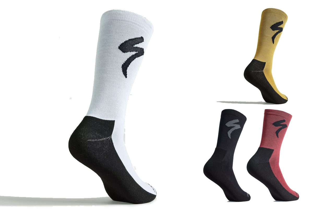 Specialized Calcetines Altos Primaloft 2024, térmicos ligeros y cómodos