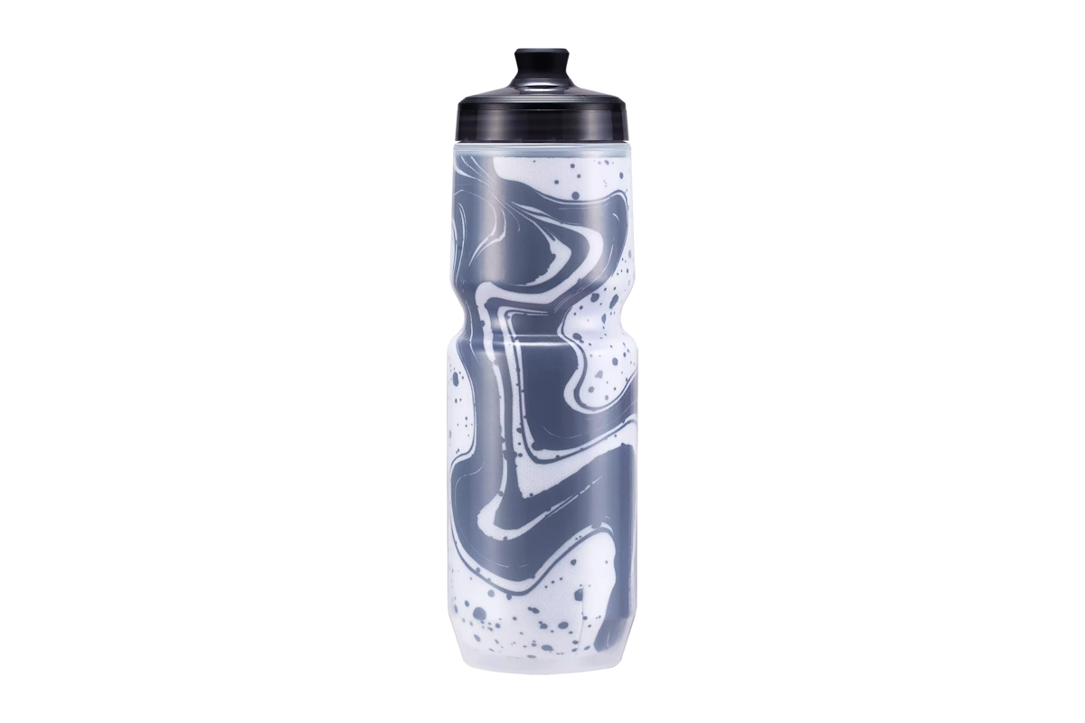 Bidón Specialized Purist Insulated Chromatek Omni Ink Spill, BPA-Free, agarre no-slip y sistema antifugas 100%