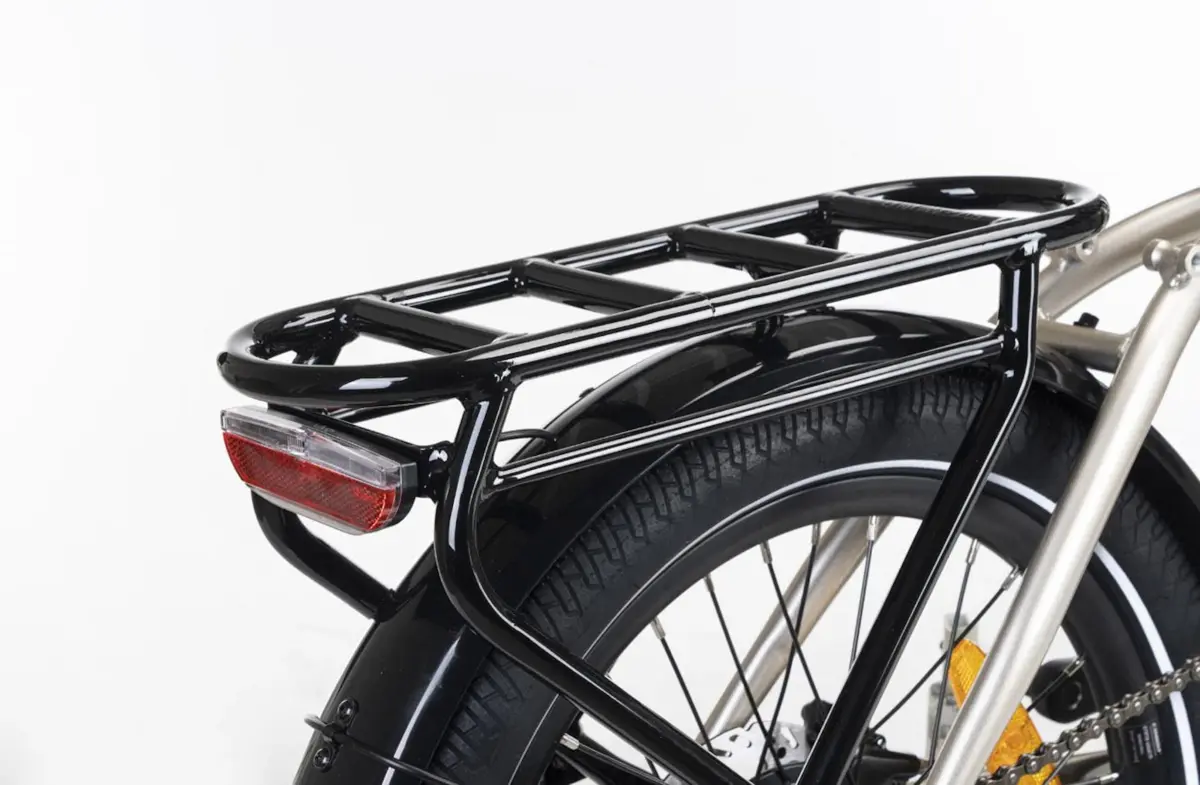 Conor Maui E-Folding 20" Negro | Bicicleta eléctrica plegable urbana 504Wh