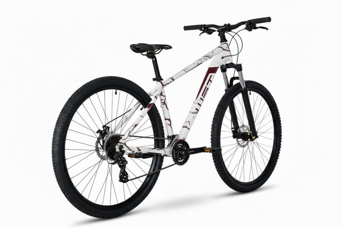 Bicicleta MTB 29" Aluminio 2x8 discos hidraulicos cables dentro WST Poison 9416 - Imagen 5