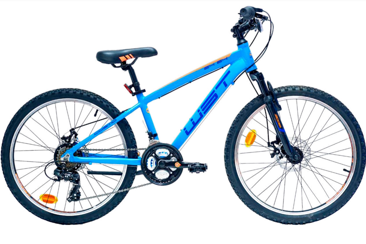 Bicicleta MTB niño 8 a 12 años – 24″ Aluminio – WST Cosmo Disco 21v –  THEBIKE