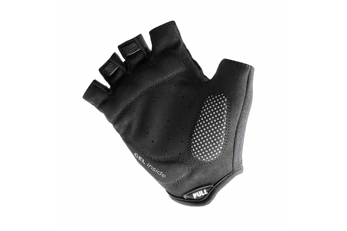 Guantes cortos ciclismo OSBRU RACE ZUGAS - BLACK