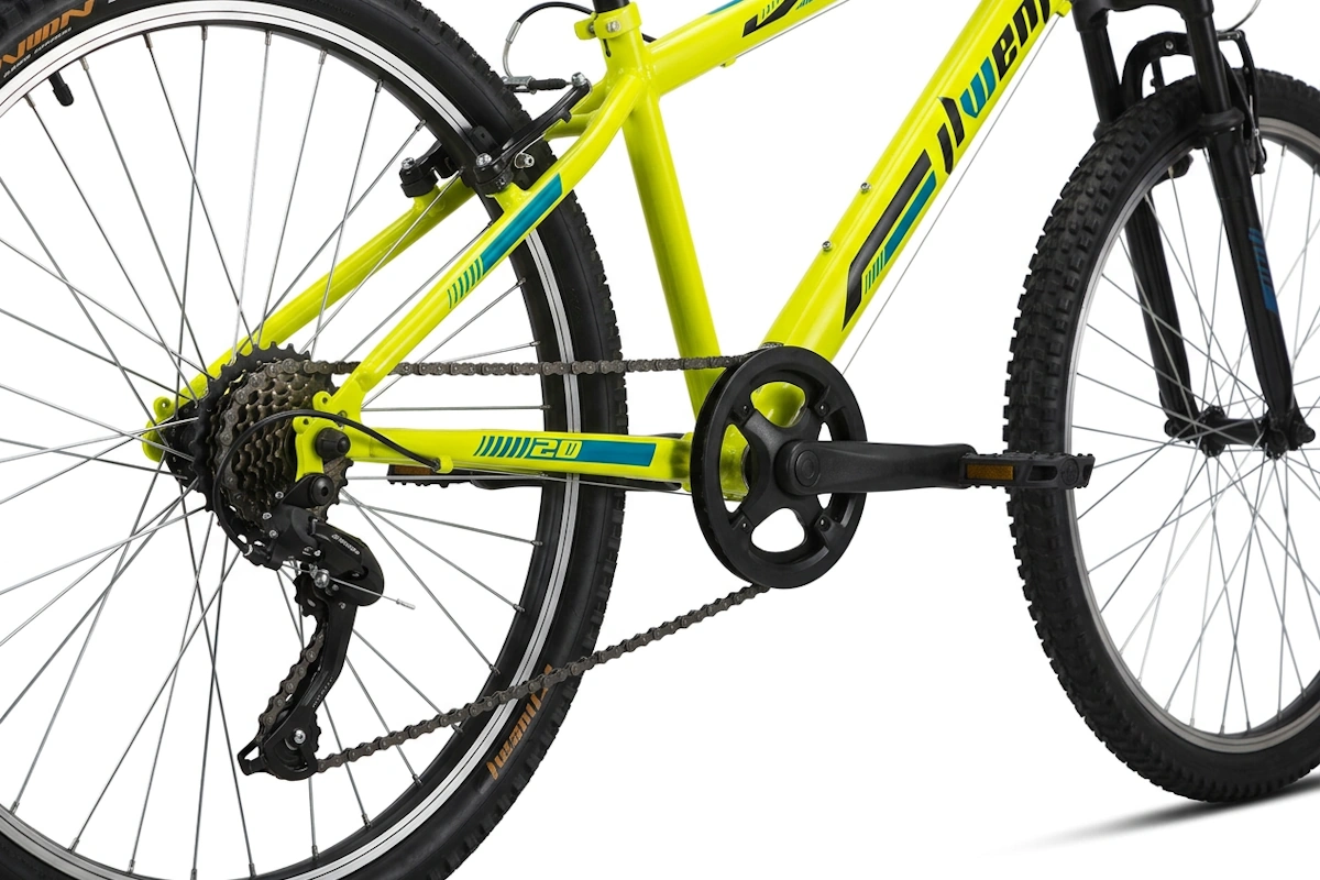 Bicicleta juvenil JL Wenti B300 24" acero suspensión Shimano 1x7 - Imagen 6