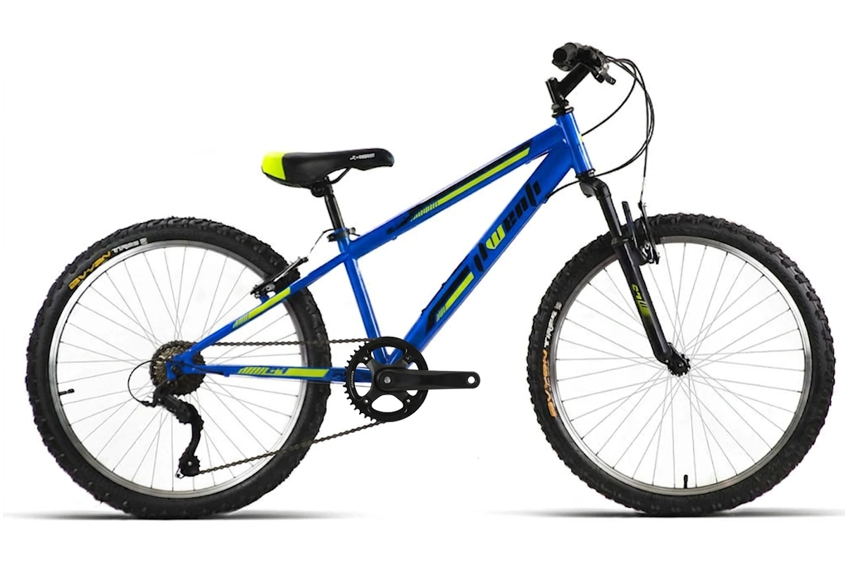 Bicicleta juvenil JL Wenti B300 24" acero suspensión Shimano 1x7