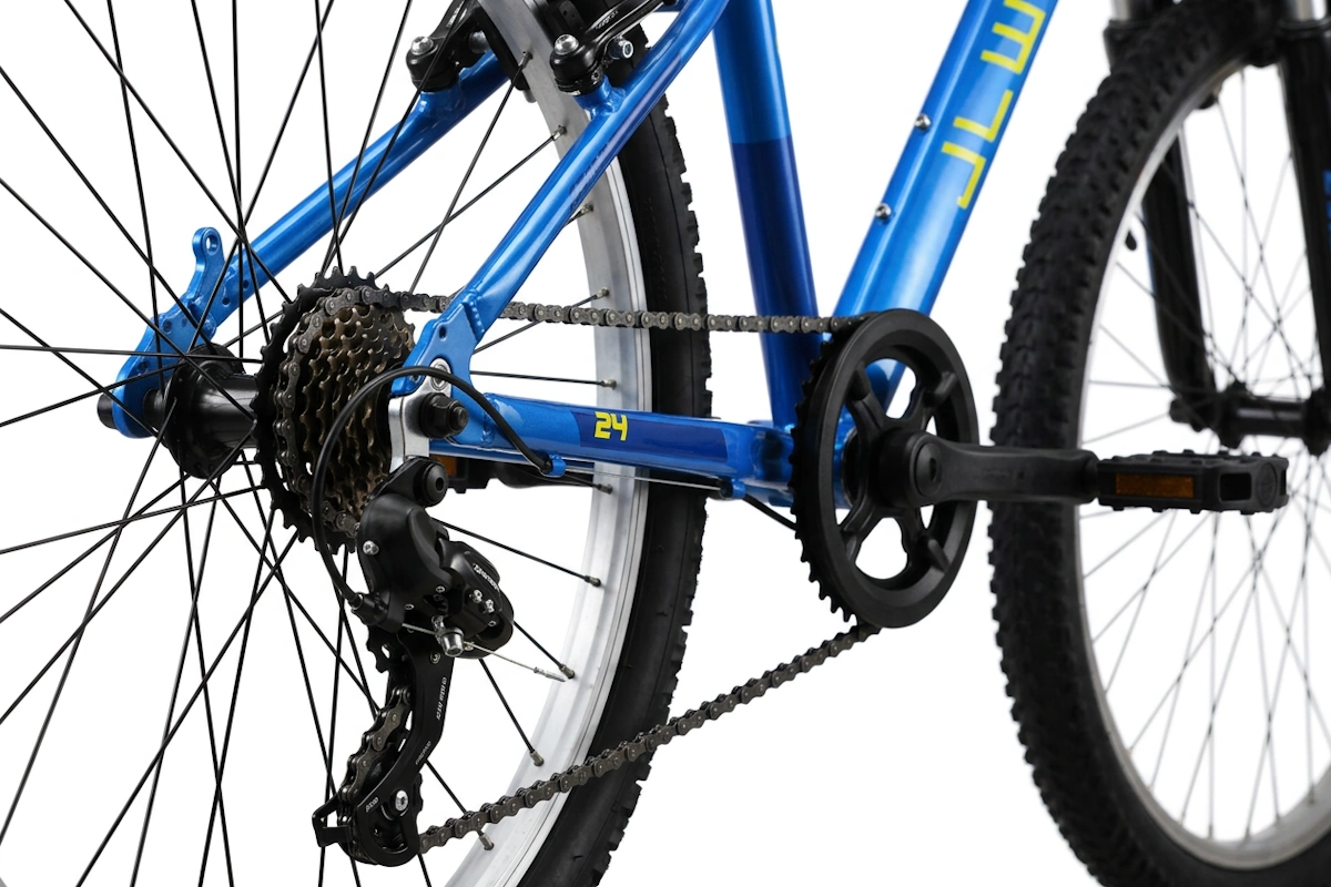 Bicicleta Juvenil JL Wenti RC200 24" Aluminio Suspensión 1x7 Shimano - Imagen 3