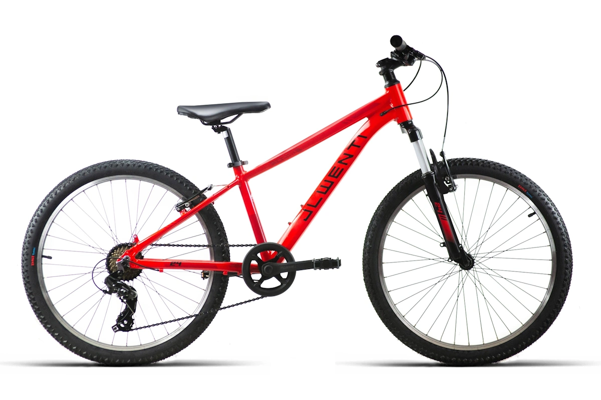 Bicicleta juvenil JL Wenti RC200 24 aluminio roja referencia 37323