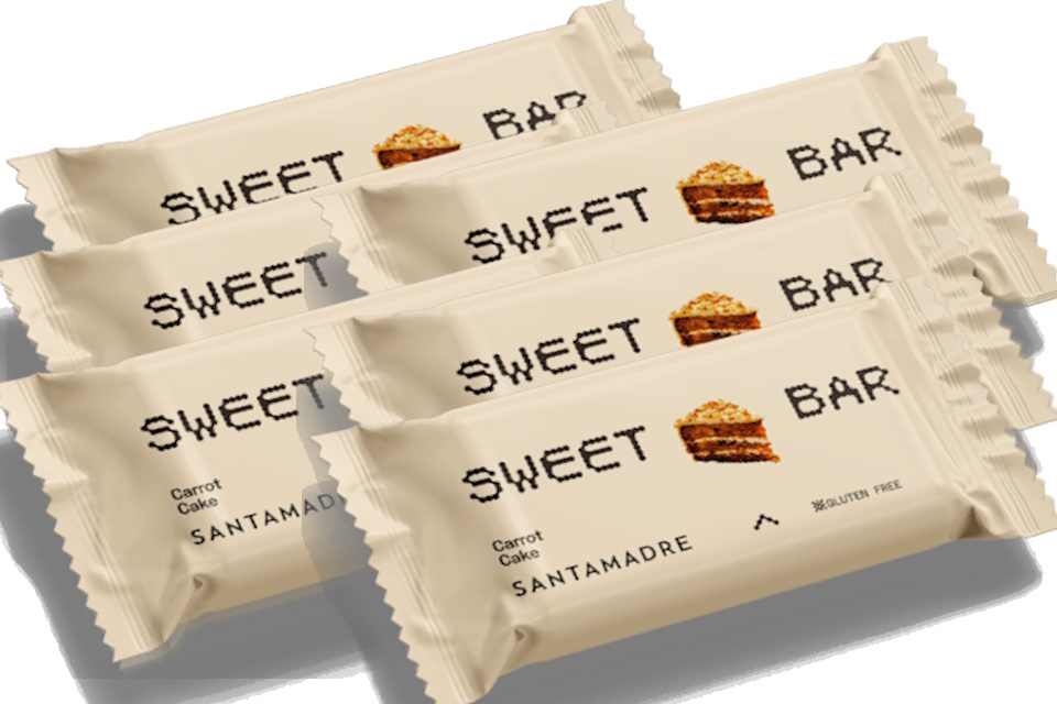 Barrita SANTA MADRE - Sweet Bar- Tarta de zanahoria - Imagen 2