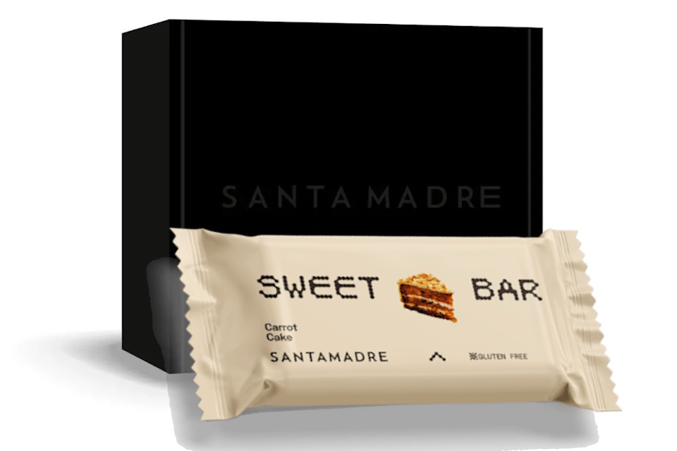 Barrita SANTA MADRE - Sweet Bar- Tarta de zanahoria - Imagen 3
