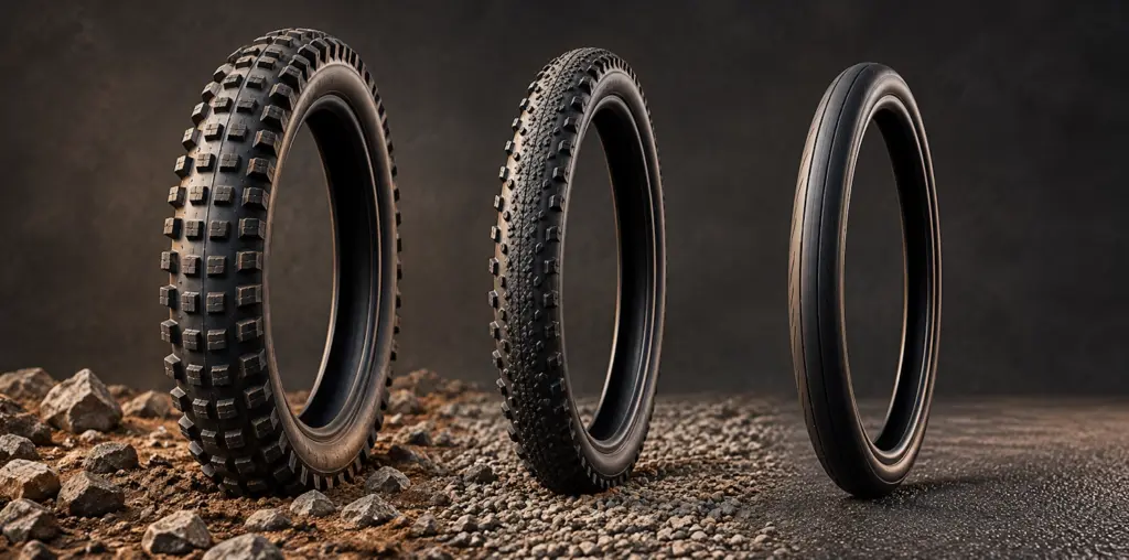 Compara neumáticos Specialized para MTB, gravel y carretera. Entiende carcasas, compuestos y medidas para elegir la cubierta adecuada a tu terreno.