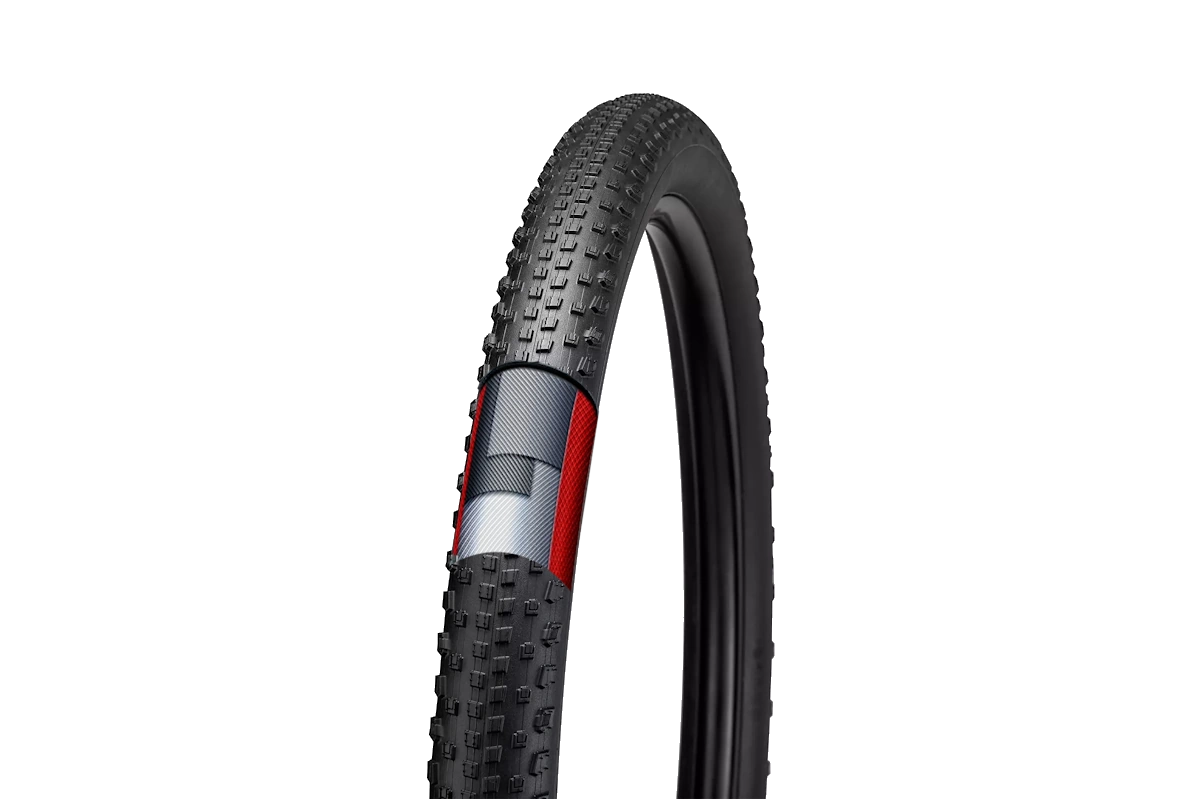 Neumático XC rápido: Specialized Air Trak Grid Lite 60 TPI TLR con GRIPTON Dual T5/T7