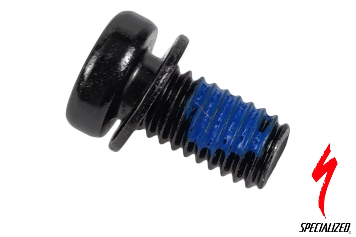 Perno de montaje original Specialized S180500002 para placa protectora en cuadros Epic Alloy 2018-2020, pieza de aleación de alta resistencia y ajuste perfecto.