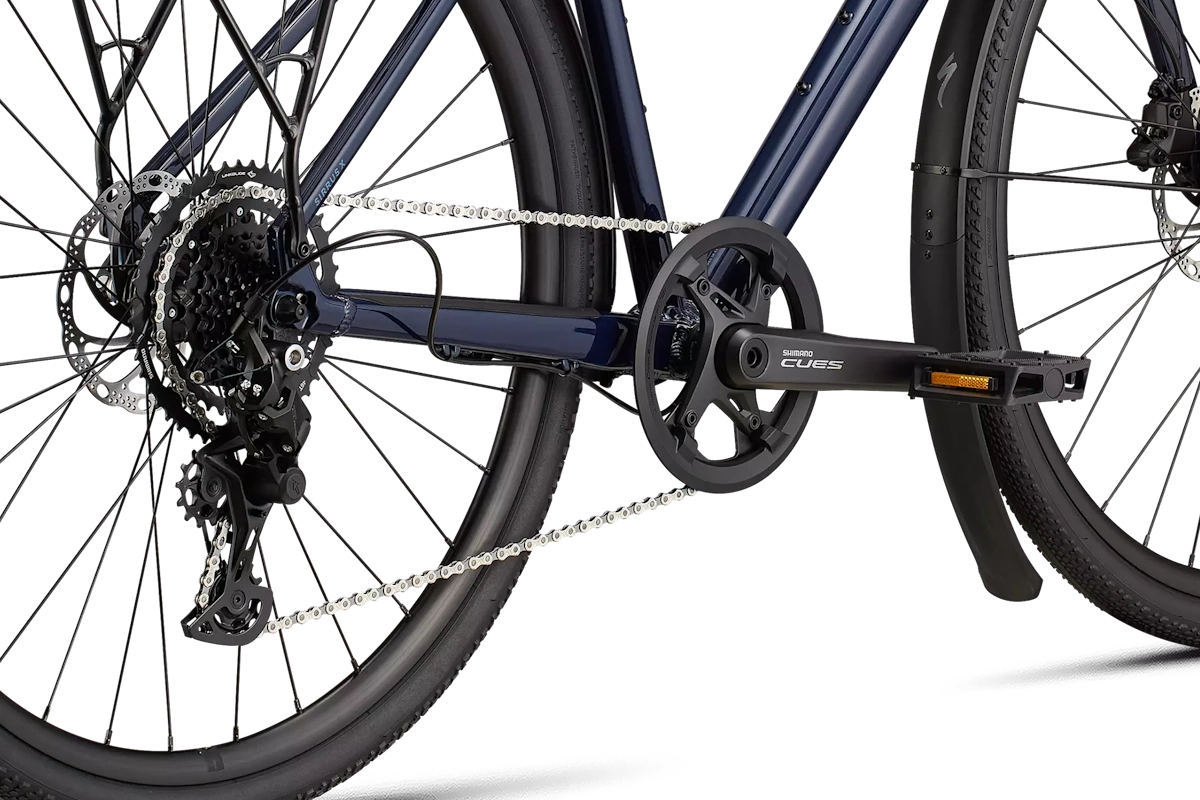 Specialized Sirrus X 2.0 EQ 2026 – Híbrida para asfalto y caminos con Shimano CUES 1x9 (11–46), frenos hidráulicos y Pathfinder 700x40 - Imagen 8