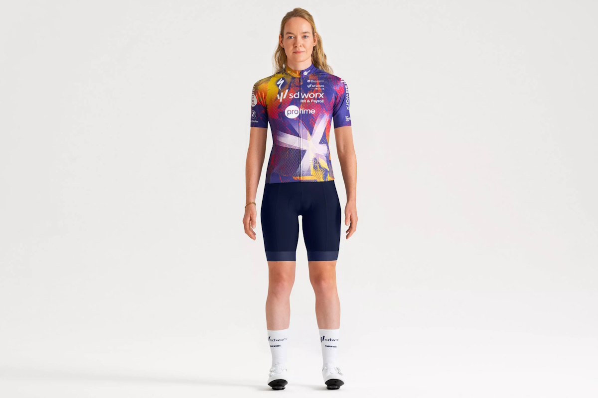 Maillot Specialized Foundation Graphic Mujer 2025 – SD Worx Protime, Transpirable, Edición Limitada y Sostenible - Imagen 6