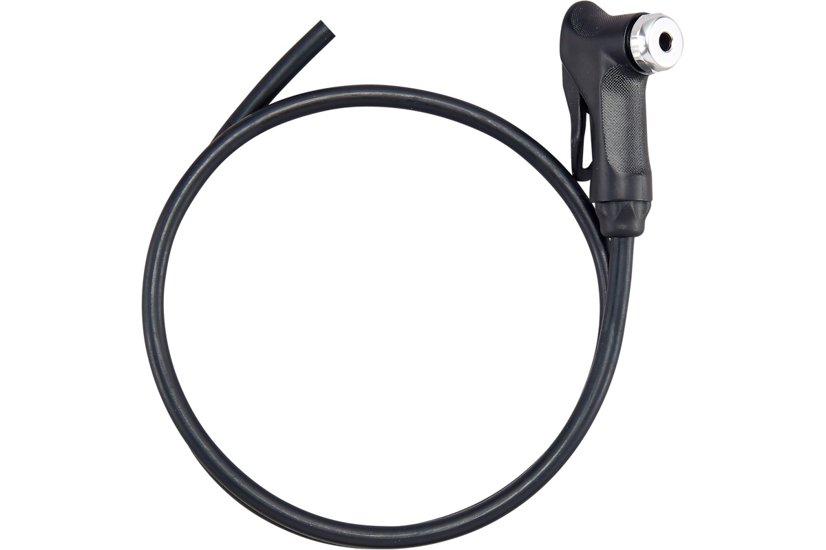 Cabezal y manguera de repuesto Specialized Air Tool HP/Comp/MTB SwitchHitter Head/Hose, tecnología automática para válvulas Presta y Schrader, compatible con bombas de pie Comp, MTB, HP y Sport, materiales resistentes y diseño original Specialized.