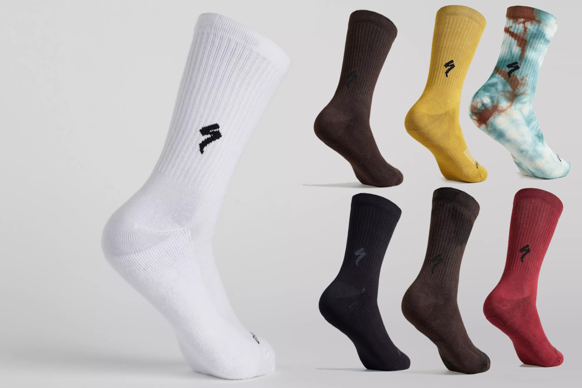 Specialized Calcetines Altos Algodón 2025 con malla ventilada y soporte PowerBand