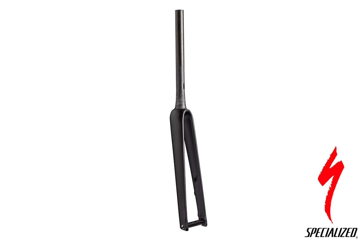 Horquilla de carbono original Specialized FRK MY21 SW Tarmac SL7 2024, 700C, disco, 12x100mm, 44mm offset, compatible talla 54/56cm, carbono FACT, repuesto oficial.