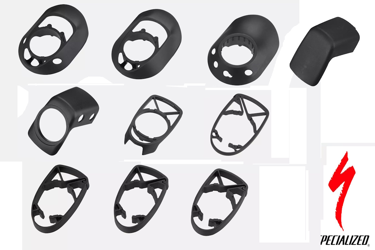 Kit de cubierta de transición de dirección Specialized S202500009, espaciadores Aero, cubiertas de dirección, cambio mecánico y electrónico, Tarmac SL7.