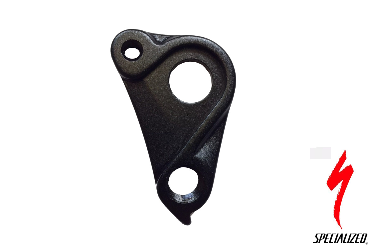 Patilla de cambio trasera Specialized eje pasante S152600003 para bicicletas de carretera con frenos de disco desde 2015+ y aleación de alta resistencia.