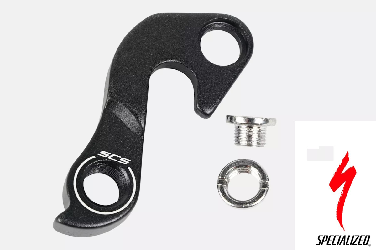 Patilla de cambio trasera atornillable Specialized "Lucky Callahanger" SCS para bicicletas Diverge MY16-17.