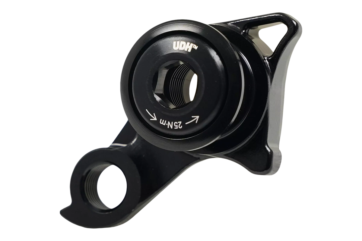 Patilla de cambio SRAM UDH ligera atornillable con tornillería incluida, recambio para cuadros Aethos 2