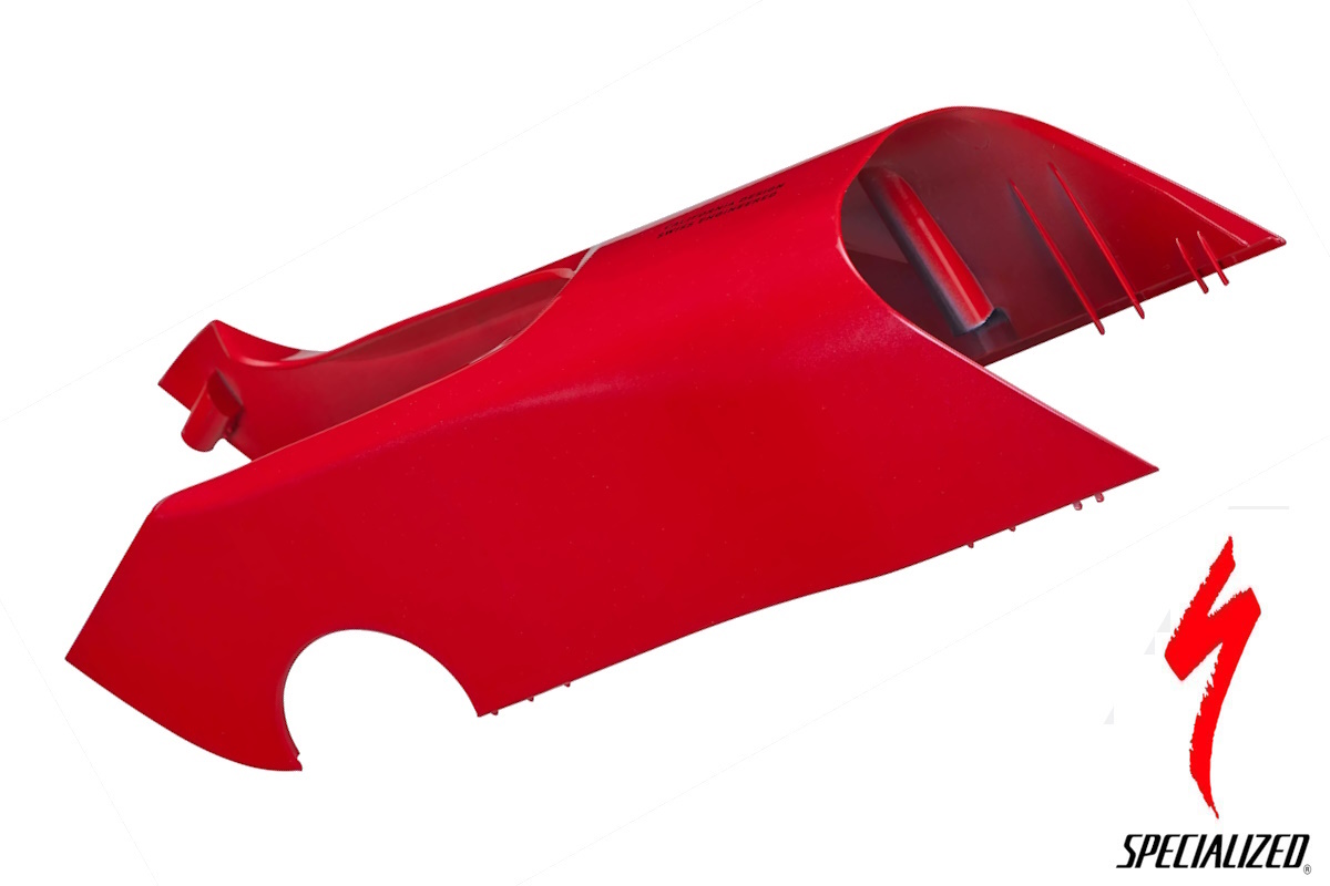 Cubierta superior del motor cosmética para Specialized Vado y Como Gen.1 - flo-red-blue-ghost-pearl