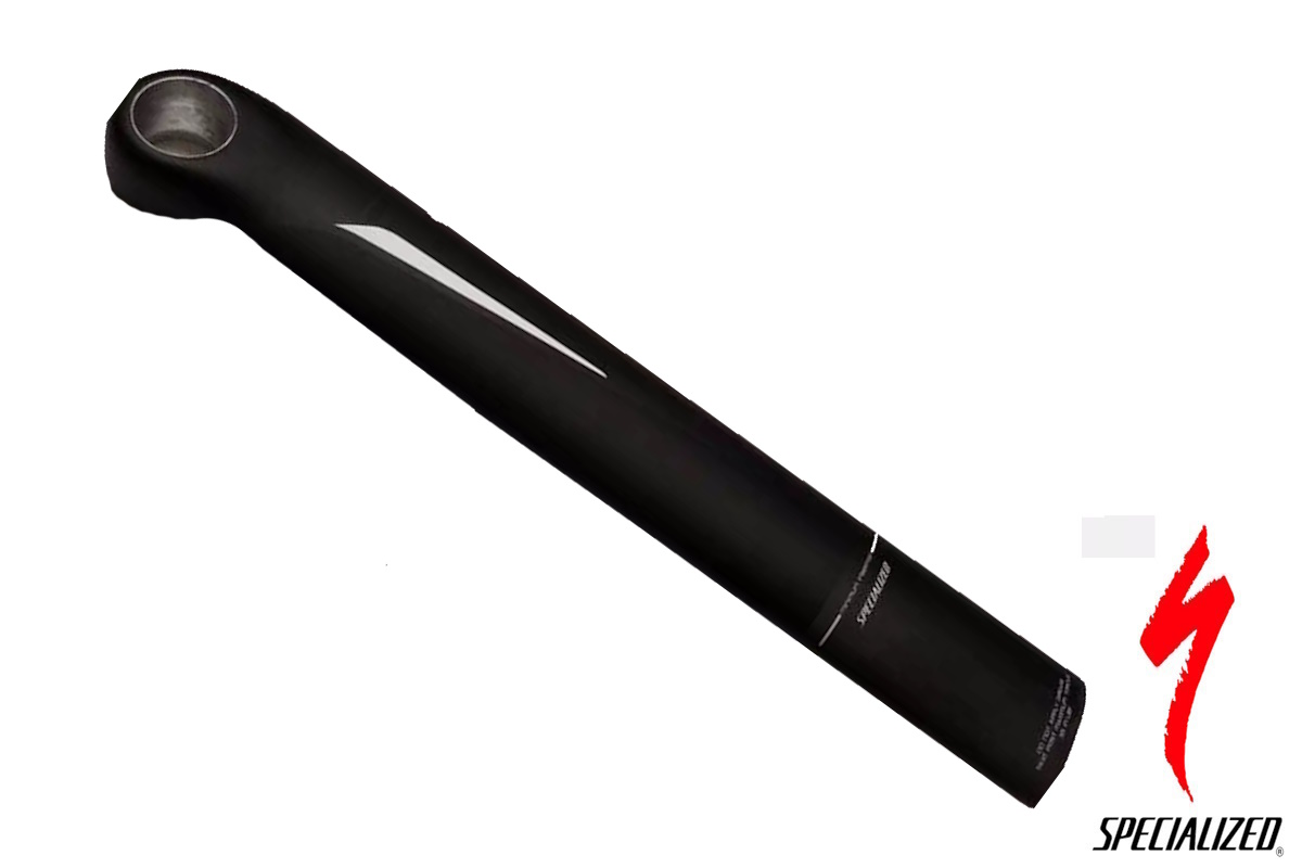 Tija de sillín de carbono S-Works Venge FACT S124900004 con desplazamiento reversible para bicicletas Specialized Venge 2012-2017.