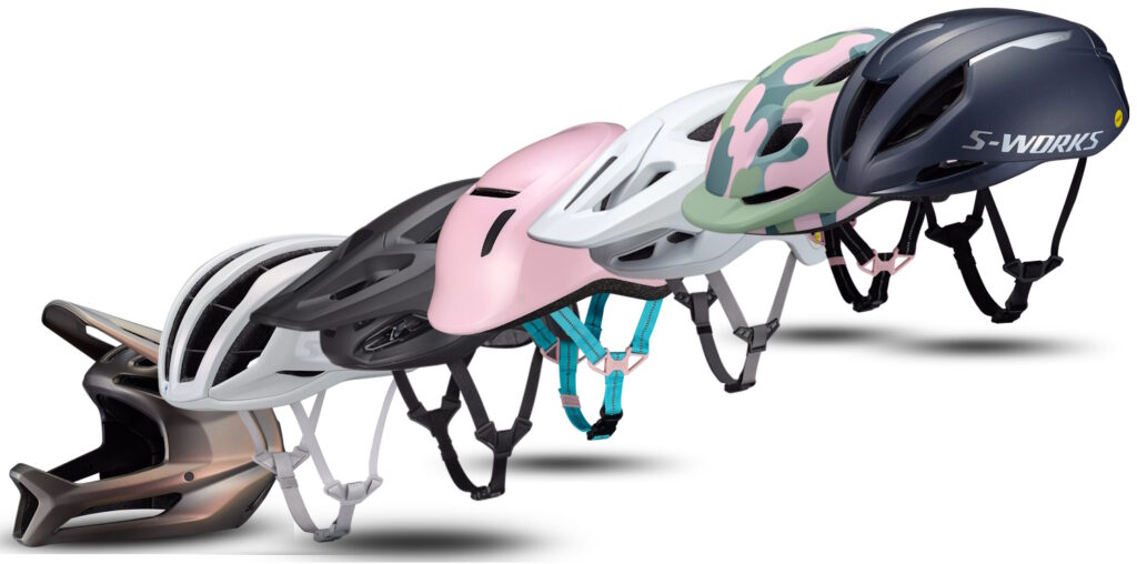 Guía de compra de cascos de ciclismo, comparativa de tipo de cascos según disciplina, cascos Specialized