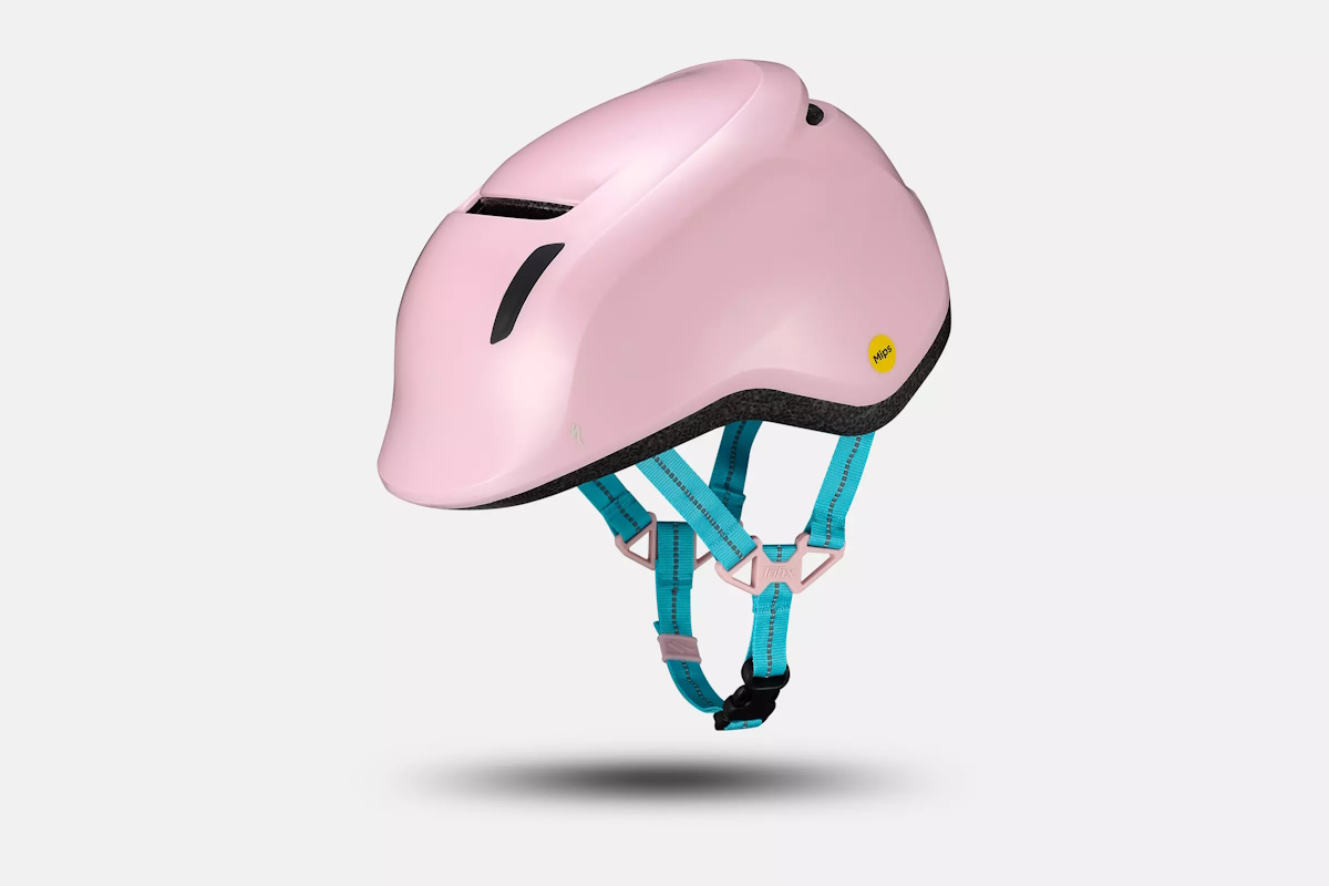 Casco Infantil Specialized Mio 2 original, casco para niños pequeños con MIPS, ajuste Headset SX, reflectividad, diseño personalizable, colores vibrantes, talla 46-51 cm.