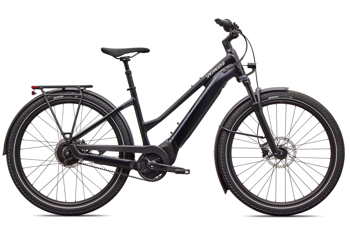 bicicleta electrica de motaña con cambio automatico para mujer activa de marca premium. Specialized Turbo Vado 4.0 IGH Step Through