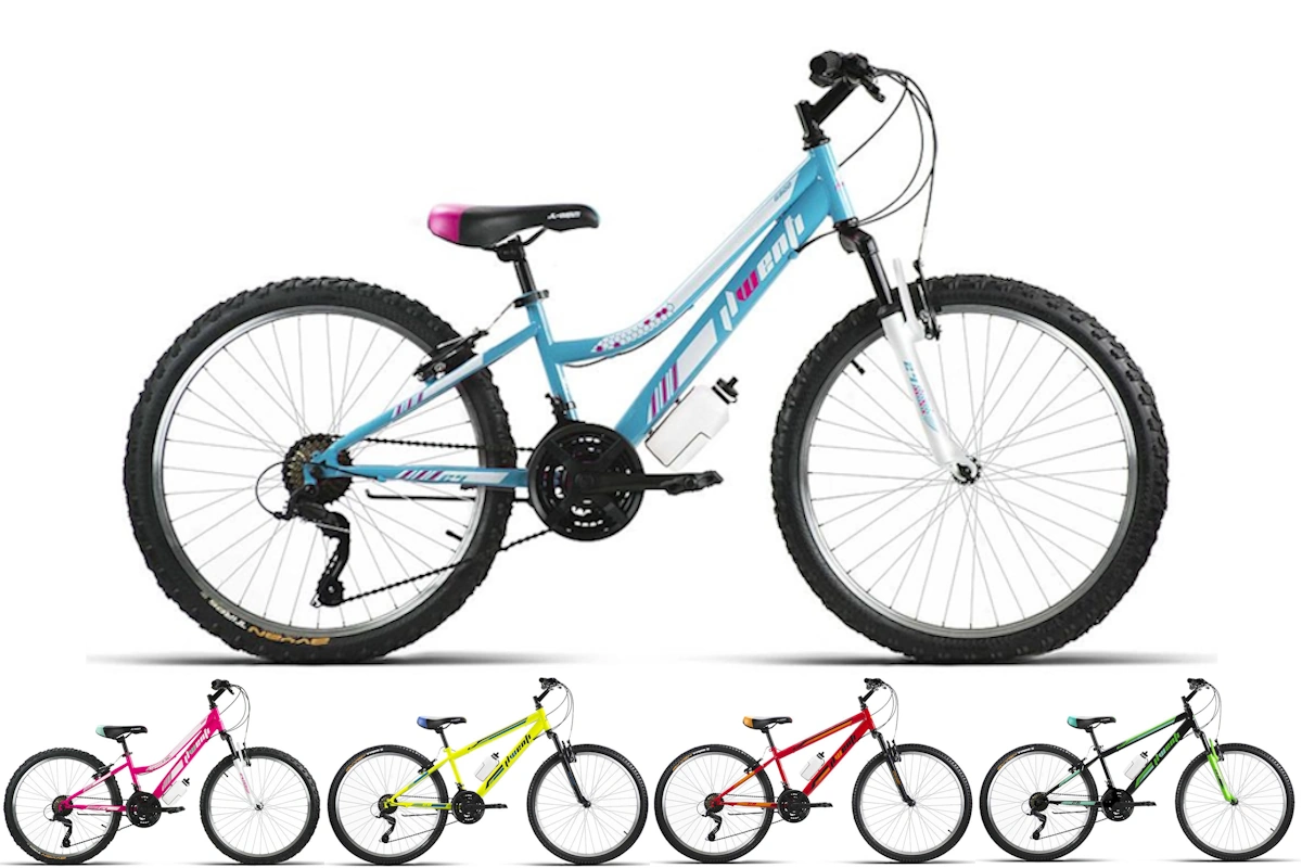 Bicicleta 26" JL Wenti con suspension delantera y 21 velocidades