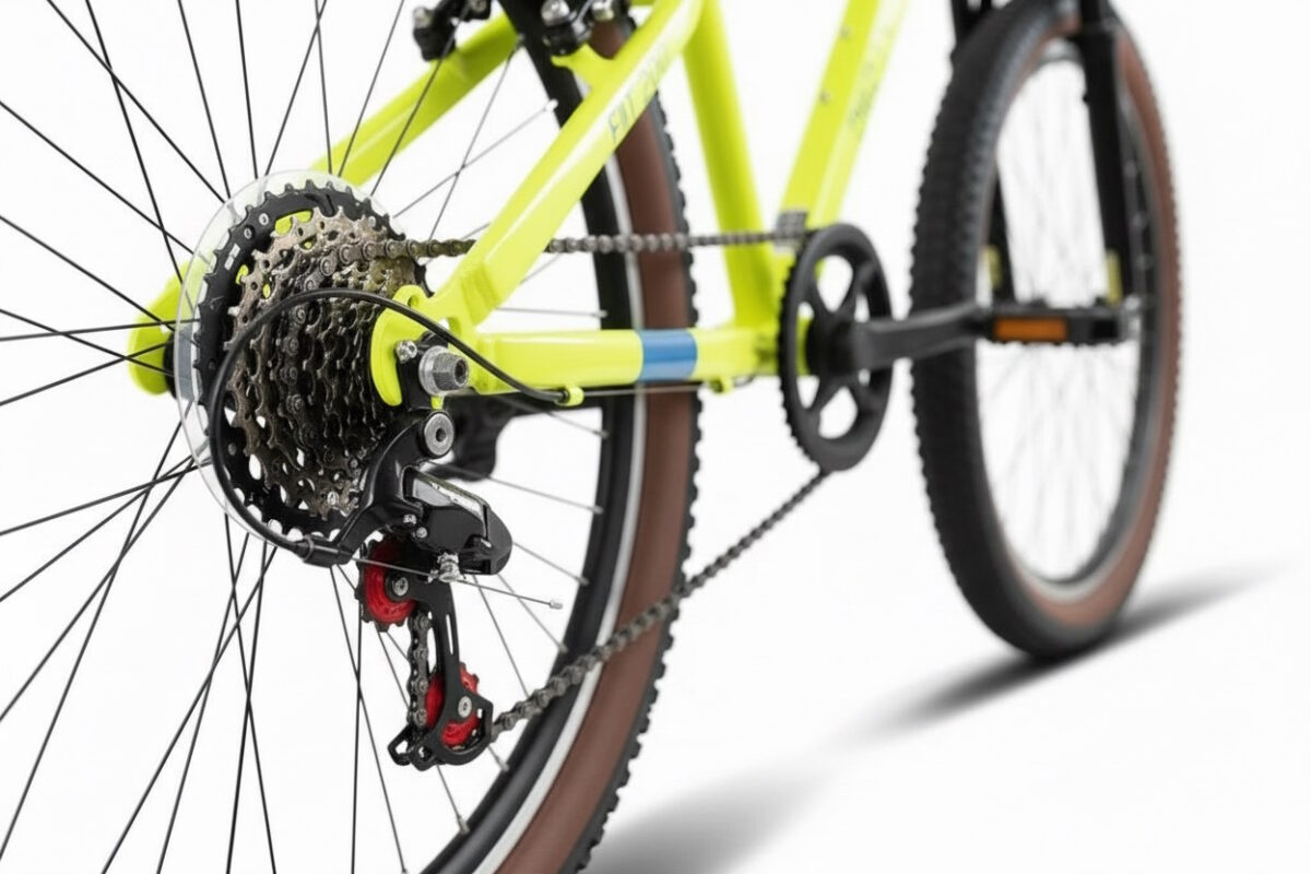 Bicicleta JL Wenti 26" Aluminio, 1x7 Vel con Doble Mando Shimano, Barra Alta o Barra Baja