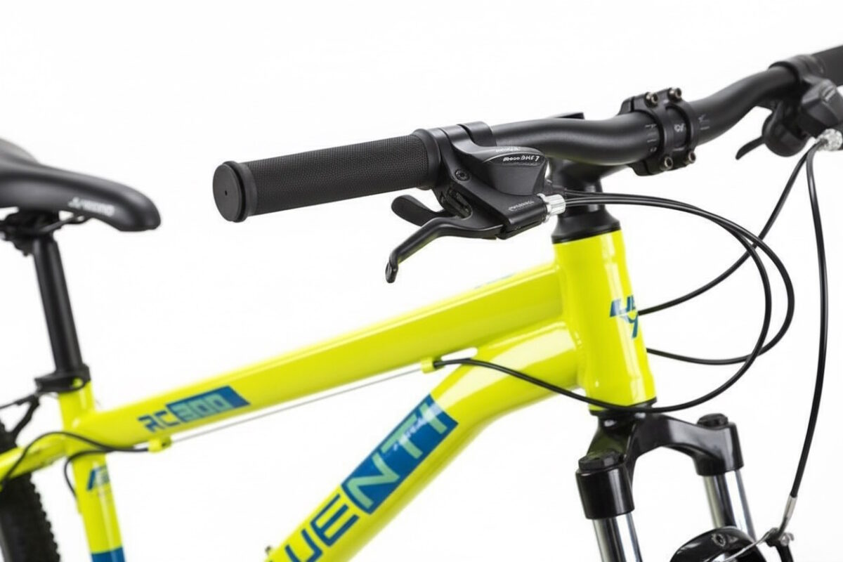 Bicicleta JL Wenti 26" Aluminio, 1x7 Vel con Doble Mando Shimano, Barra Alta o Barra Baja