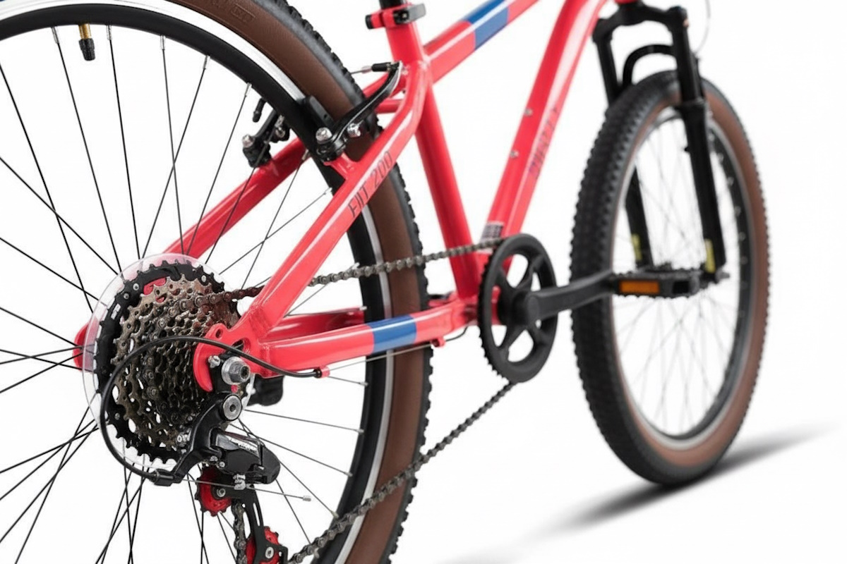 MTB infantil JL Wenti FAT200 24" 7v ruedas fat 2.40 - Imagen 4