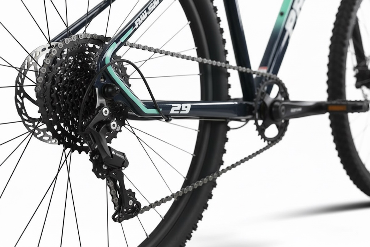 MTB aluminio ultraligera PRO30029” 11v freno disco bloqueo - Imagen 7