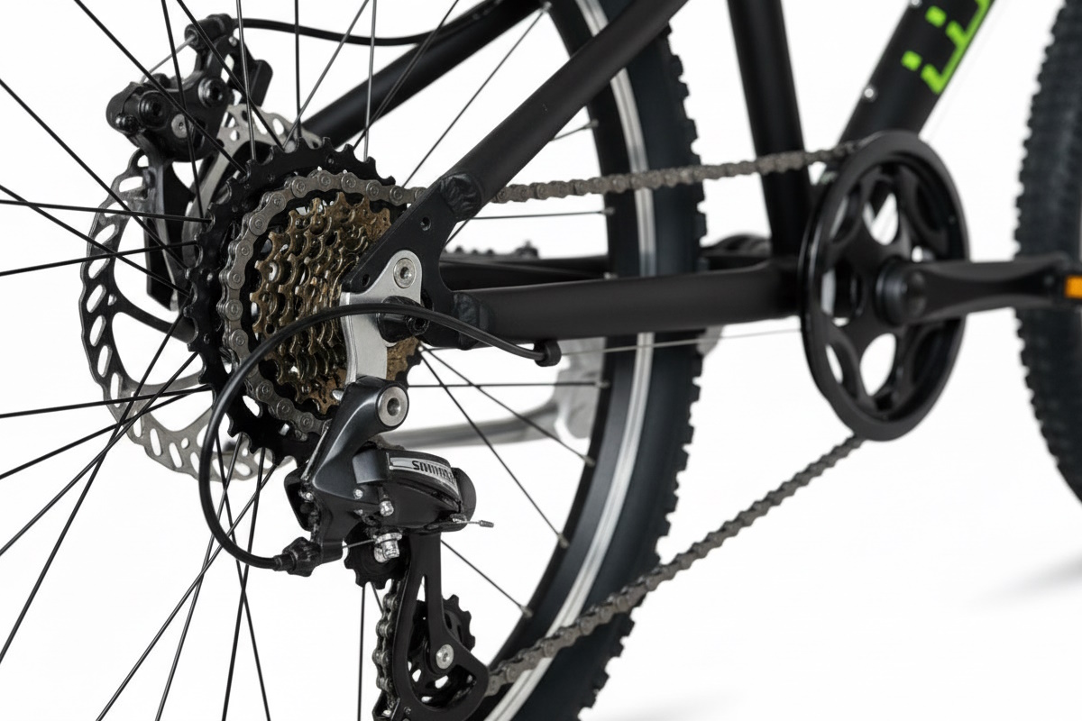 MTB Cosmo 20″ Aluminio | Disco mecánico | Shimano 1x7 Rapidfire - Imagen 8