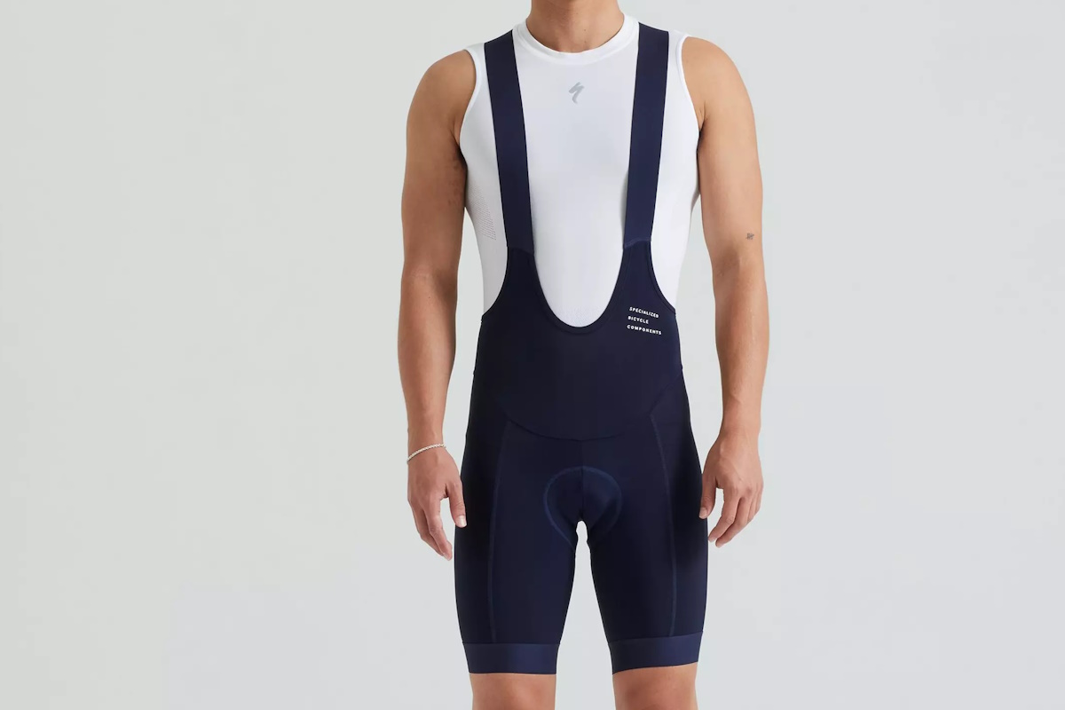 Culotte Foundation con tirantes para hombre: ajuste de baja compresión, tejido elástico, tirantes suaves y badana 3D Body Geometry Single Density. Tejido principal con material reciclado.