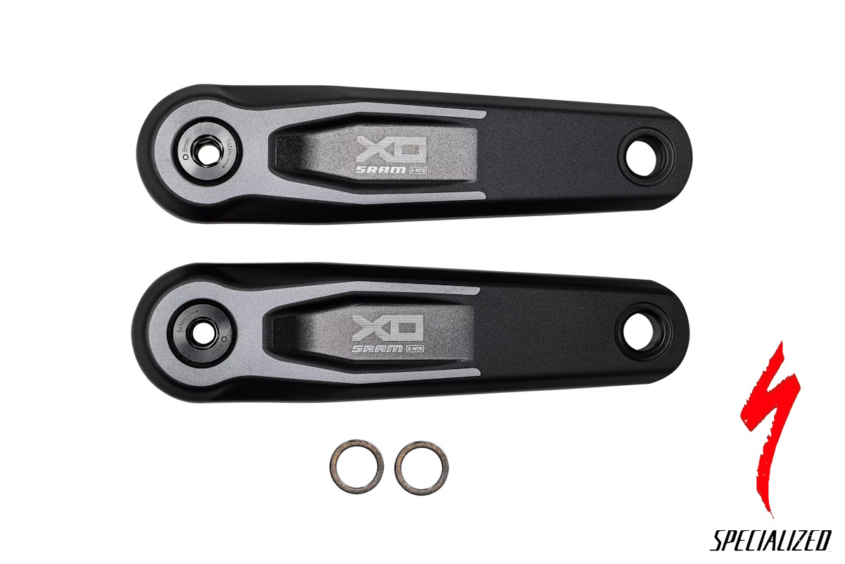 Juego biela SRAM S241600011 155mm ISIS para Levo 4 Full Power 3.1 (par L/D). ¡Cuidado falsificaciones! Original 2025-2026.