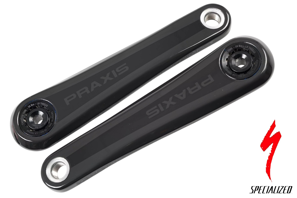 Juego bielas Praxis M30 para Specialized Turbo Creo SL con motor SL1.1