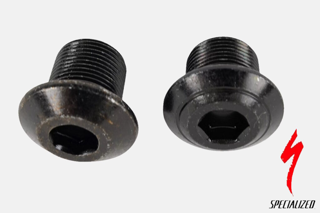 Pernos cigüeñal Brose ISIS M15x1.0 S210500003 acero para Levo/Vado/Kenevo/Como (2 piezas). ¡Cuidado falsificaciones! Original 2018-2023. Sin tapa ni arandela.