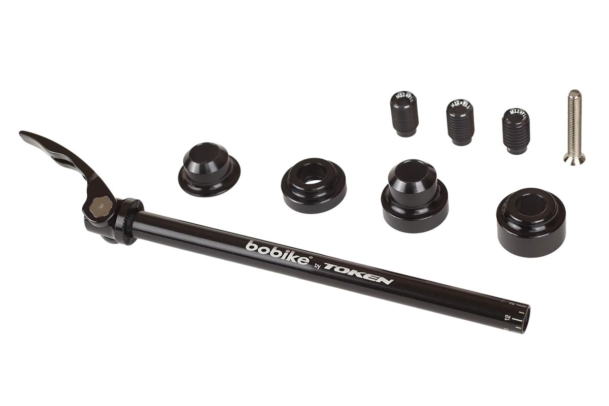 Adaptador eje pasante 12 mm Bobike para remolque - Imagen 2