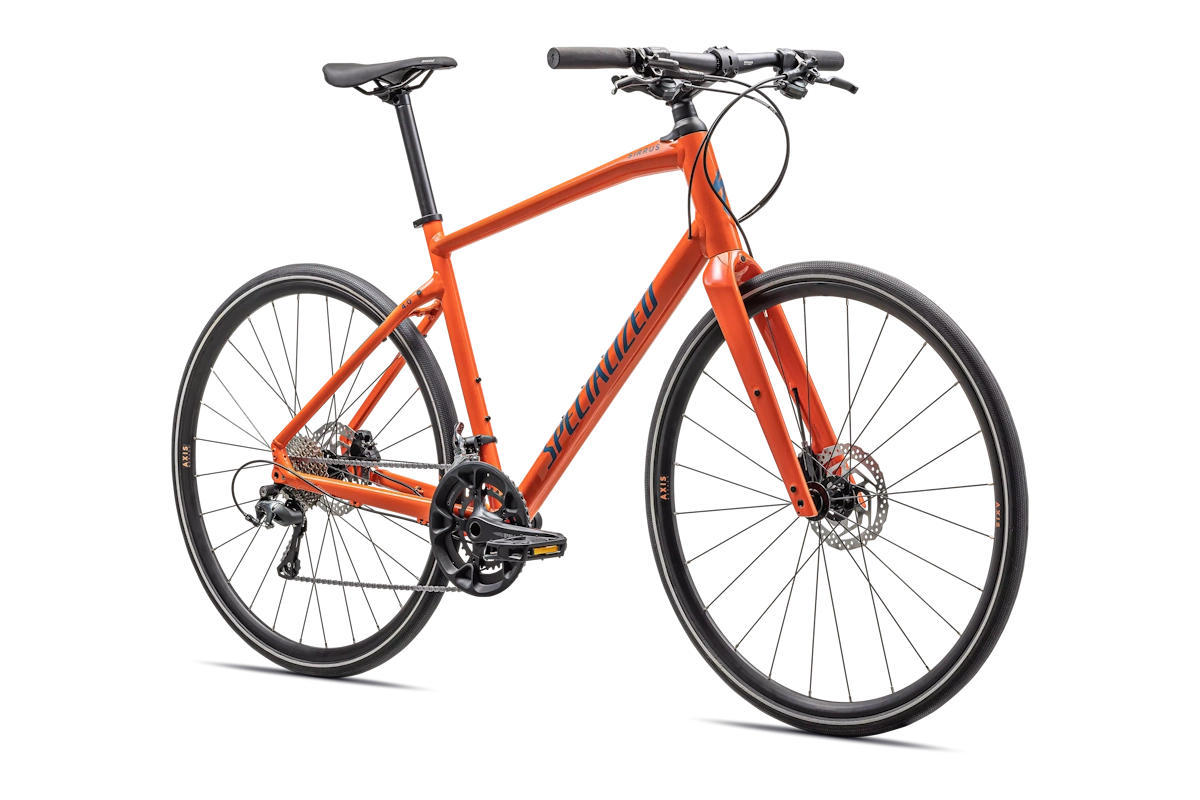 Bicicleta Specialized Sirrus 4.0 color Gloss Cactus Bloom, cuadro de aluminio A1SL, frenos de disco hidráulicos