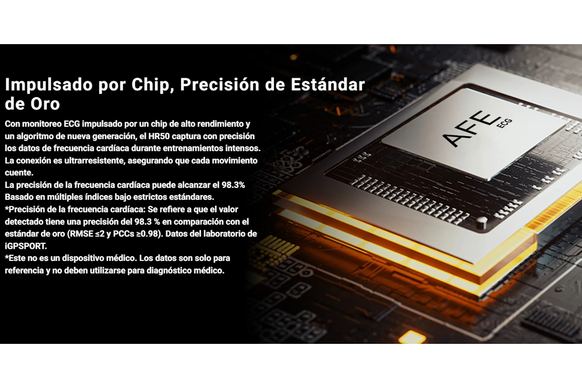 Sensor FC Pecho IGPSPORT HR50 ECG - Precisión 98,3% - Imagen 4