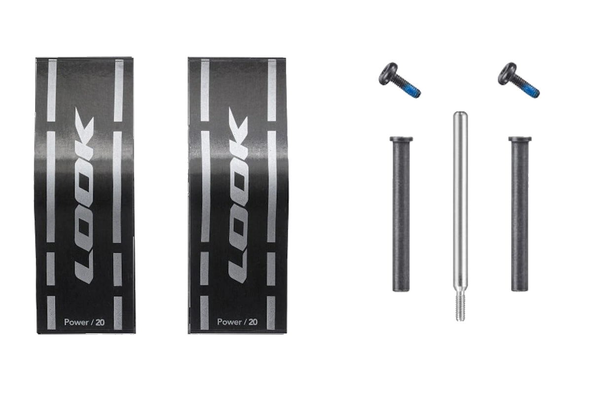Kit de láminas LOOK Kéo Blade Power (12/16/20) con herramienta y ejes para ajustar tensión del pedal
