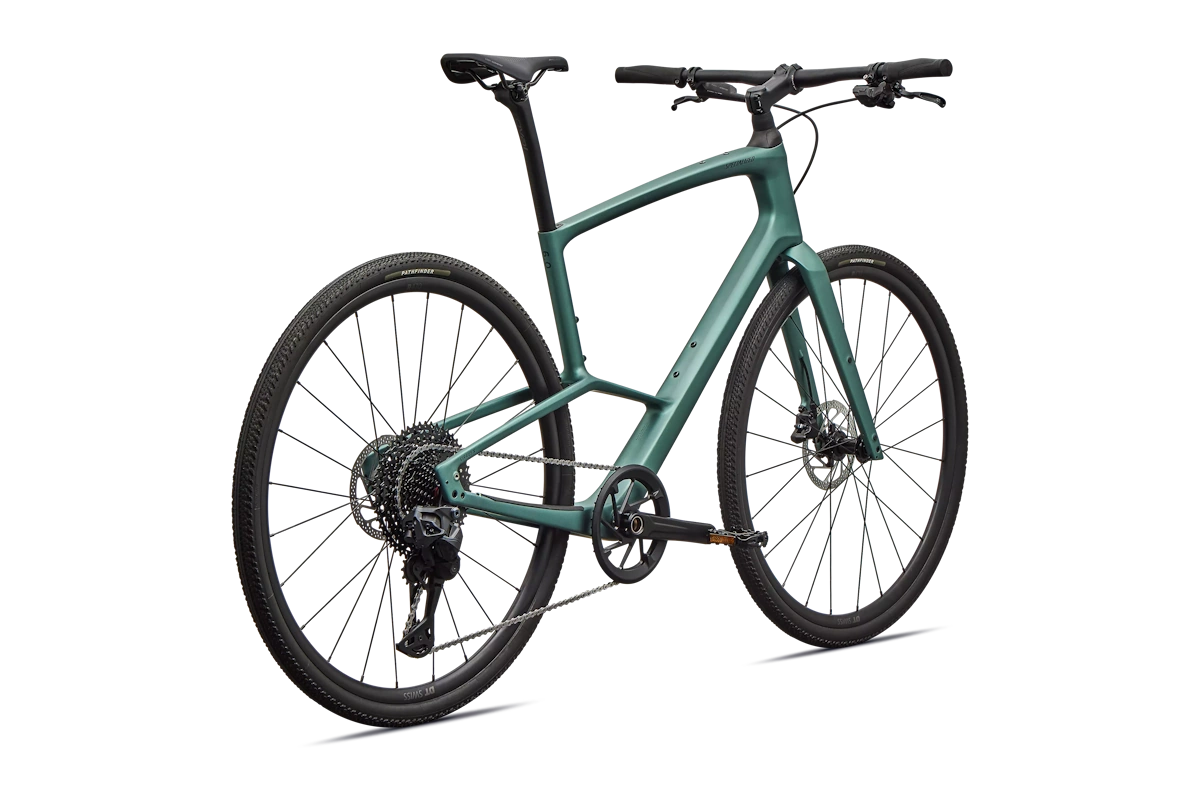 Specialized Sirrus X 6.0 – Fitness/gravel ligero de carbono FACT 9r con Compliance Junction, Future Shock 1.5, Shimano Deore Di2 1x12 (11–51) y Pathfinder TLR 700x40 - Imagen 4
