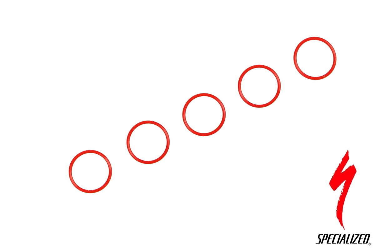 Compra las juntas tóricas rojas Specialized S226800011 para el conector HMI/Display de motores Brose. Pack de 20 unidades compatible con varios cables Turbo.