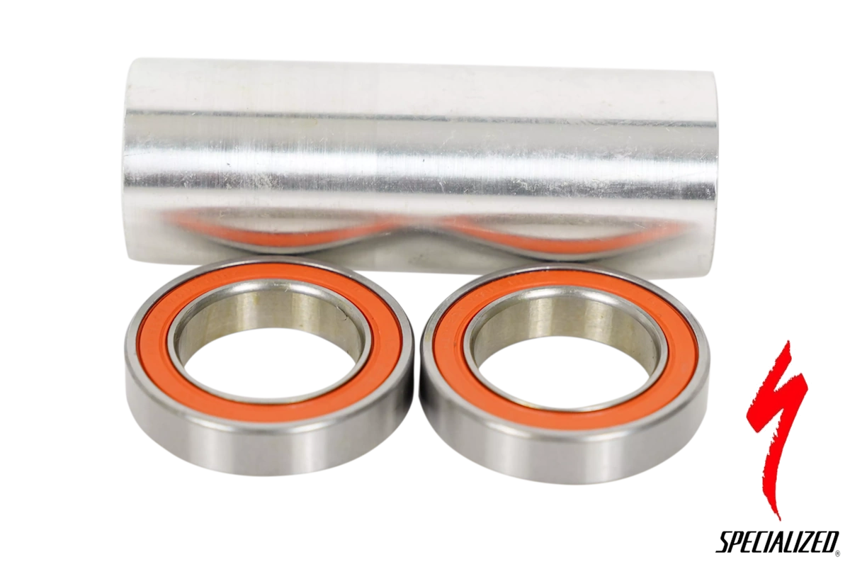 Compra el kit Specialized S199900018 para buje delantero Roval JFM 110x15. Incluye eje interno y 2 rodamientos 6804 de 20x32x7 mm.