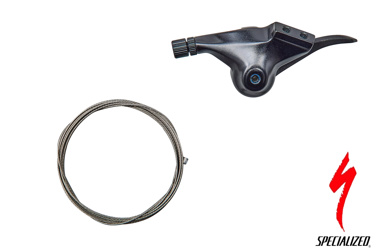 Compra el mando remoto Specialized S254900001 para tija telescópica. Cuerpo de aleación, cable de 2000 mm y compatibilidad con Command Post, X-Fusion Manic y Tranz-X.